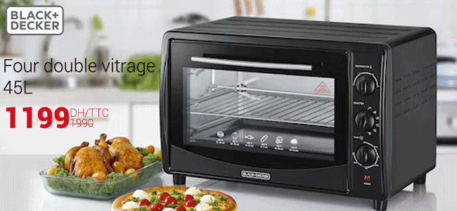four 45L double vitrage en promo maroc