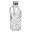 CARAFE EN VERRE ELEGANTE PANDIANI AVEC COUVERCLE Bouteille 1,2L