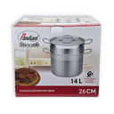 Pandiani Couscoussier 14L inoxydable 26cm
