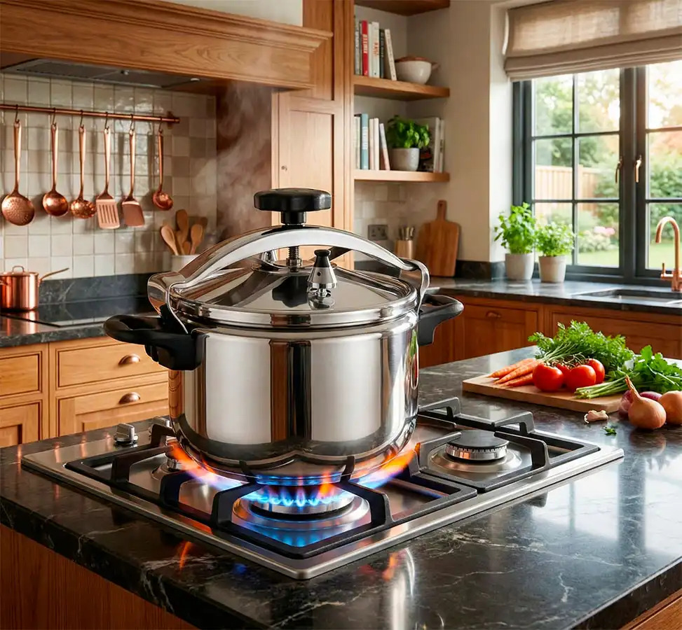 Pandiani Cocotte Minute 9L autocuiseur Acier Inox