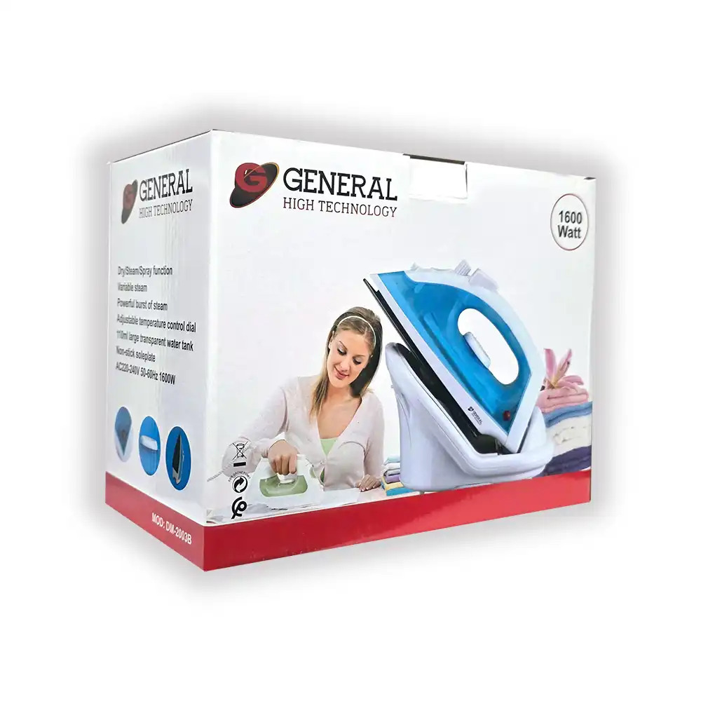 General Fer à Repasser 2200 W - Sans fils - Vapeur