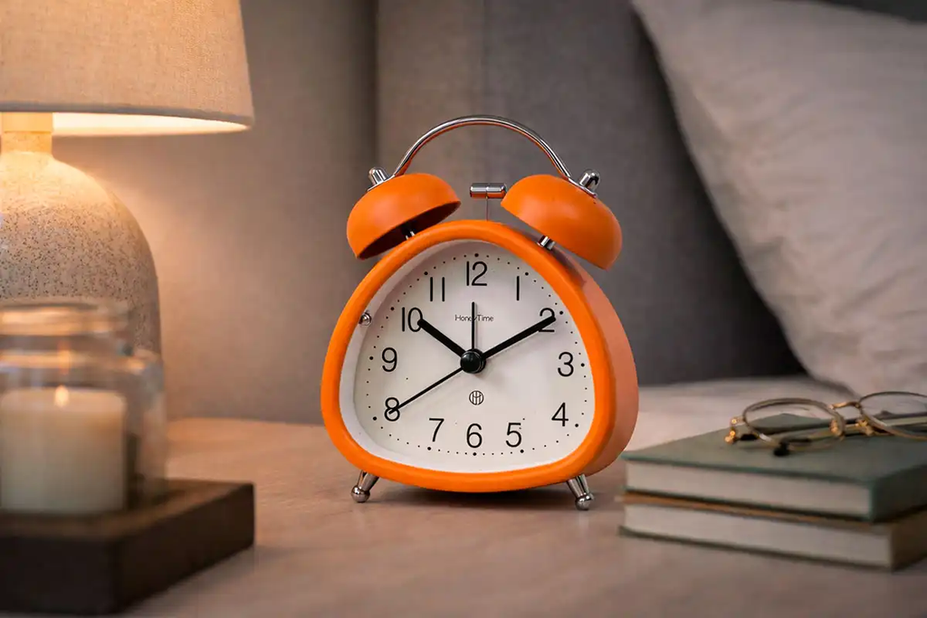 Pandiani Horloge Réveil de table vintage à double cloche