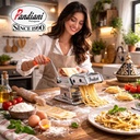 Pandiani Machine à Pâte Manuelle – Acier Inoxydable 430 – 6 Vitesses