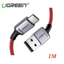 Ugreen Câble USB-A vers USB-C rouge en alliage d'aluminium 1m (20527)