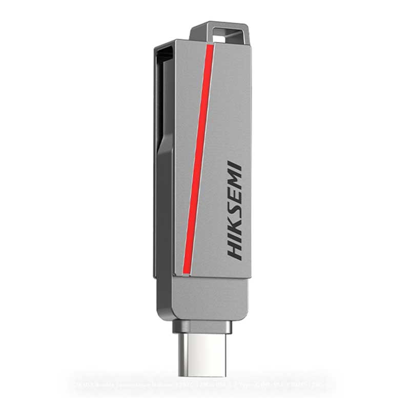 hiksemi Clé USB 128Go double connectique E307C USB 3.2 Type-C (HSM-USB-E307C-128G-U)
