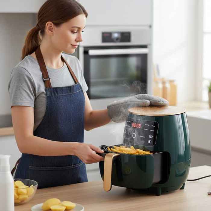 Friteuse sans Huile General AL F-01 Vert