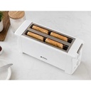 Grille-Pain General YJT-188A Blanc 4 Tranches 1300W