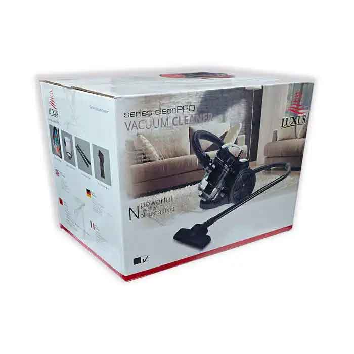 Aspirateur Sans Sac Luxus CleanPro 1000W 1.5L Noir