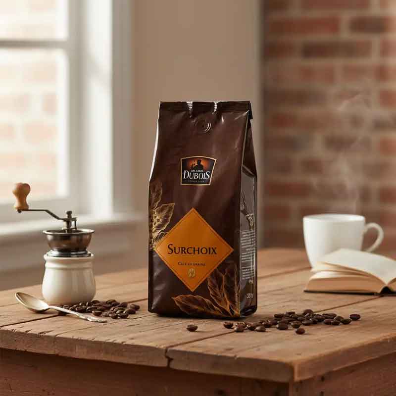 Les Cafés Dubois - SURCHOIX café en grains 250g