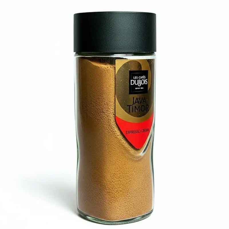 café espresso Les Cafés Dubois Java Timor Crema 80g pour expresso onctueux - Bazarcom Maroc