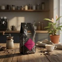 Paquet de café torréfié en grains Les Cafés Dubois mélange Impérator 250g avec valve de fraîcheur - Bazarcom Maroc