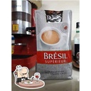 Sachet de café en grains Les Cafés Dubois Brésil Supérieure 250g avec valve de fraîcheur - Bazarcom Maroc
