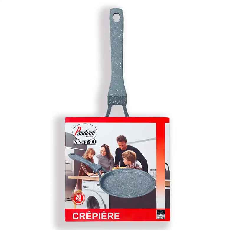 Pandiani Poêle crêpière 20 cm antiadhésive