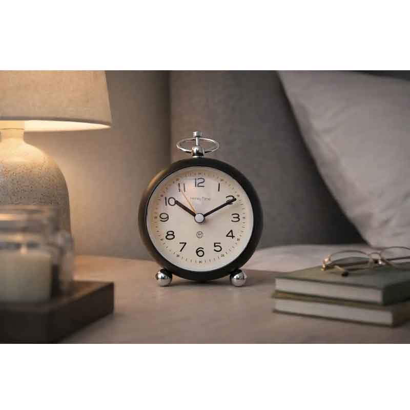 horloge-de-table-retro-forme-montre-de-poche-metal