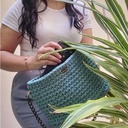 sac-handys-jersey-vert-maille-fait-main-bazarcom-maroc
