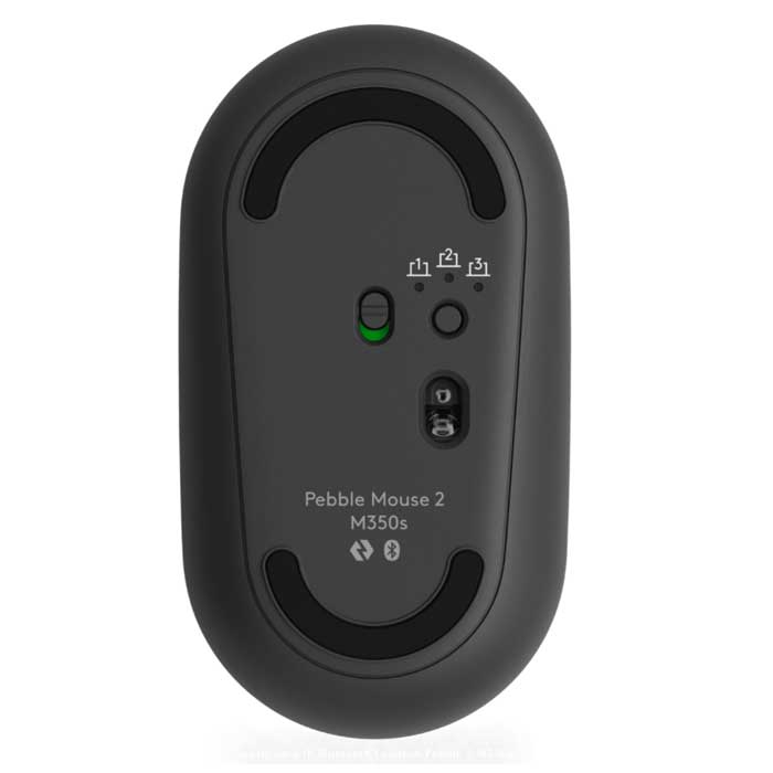 Souris Bluetooth Logitech Pebble 2 M350s noire