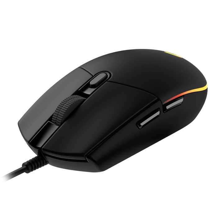 Souris gaming filaire Logitech G102 LIGHTSYNC RGB noire