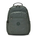 Sac à dos Kipling Seoul Sign Green Embosse 27 L pour PC 15"