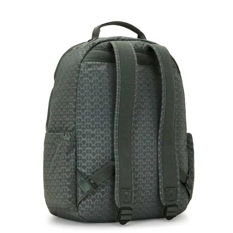 Sac à dos Kipling Seoul Sign Green Embosse 27 L pour PC 15"