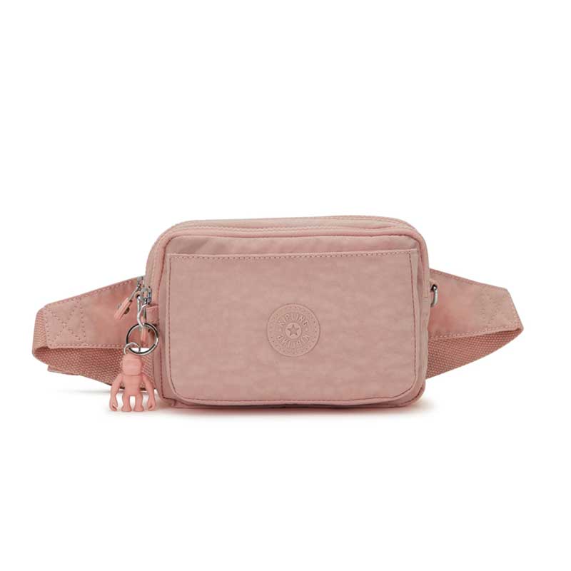 Sac bandoulière Kipling Abanu Multi Tender Rose convertible en banane