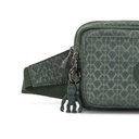 Sac bandoulière Kipling Abanu Multi Sign Green Embosse convertible en banane