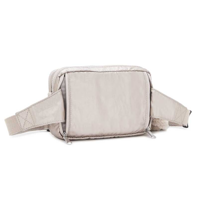Sac bandoulière Kipling Abanu Multi Metallic Glow convertible en banane