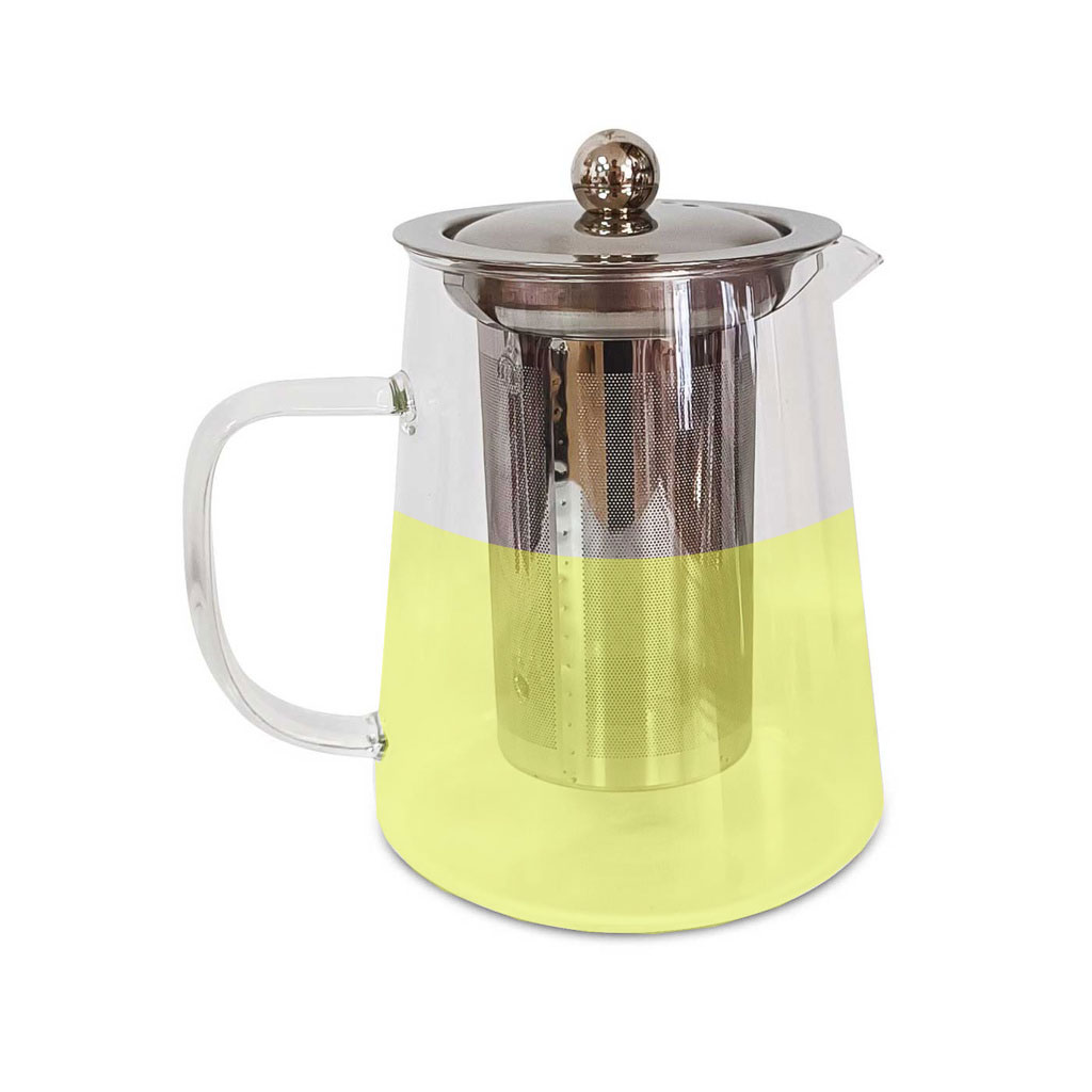 Pandiani Théière en verre avec filtre 500ml Résistant au feu et la chaleur