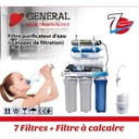 Filtre Purificateur d'eau de robinet 7 étapes de filtration General