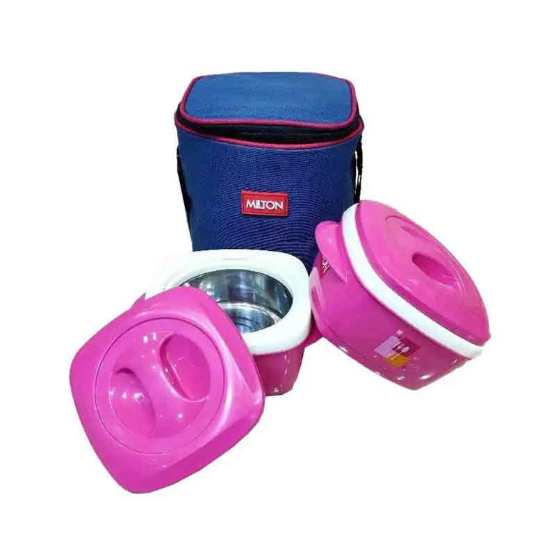 Pandiani Lunch Box Milton 2 pièces Rose