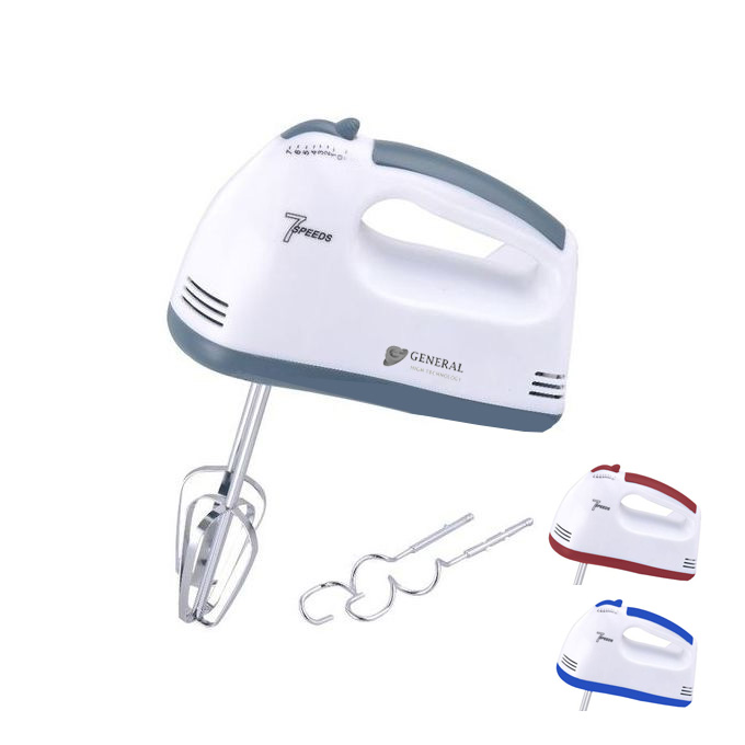 GENERAL - Batteur électrique à main - 7 Vitesses - 100W