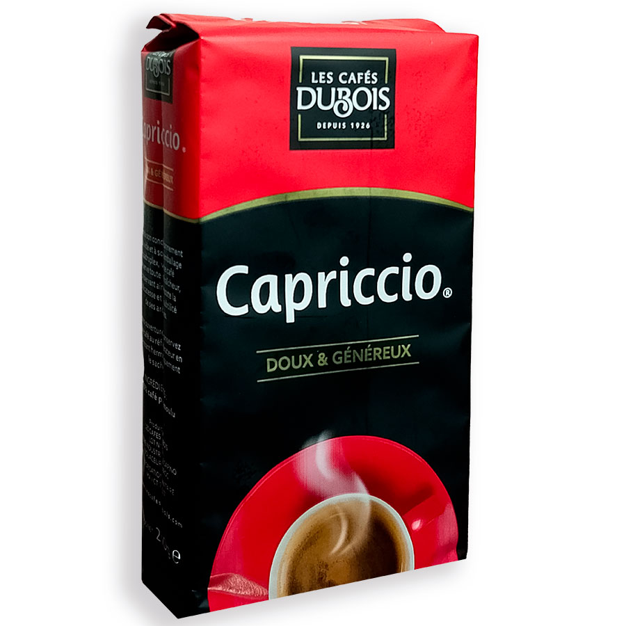 Les Cafés Dubois - CAPRICCIO Doux & Généreux 200G sous vide
