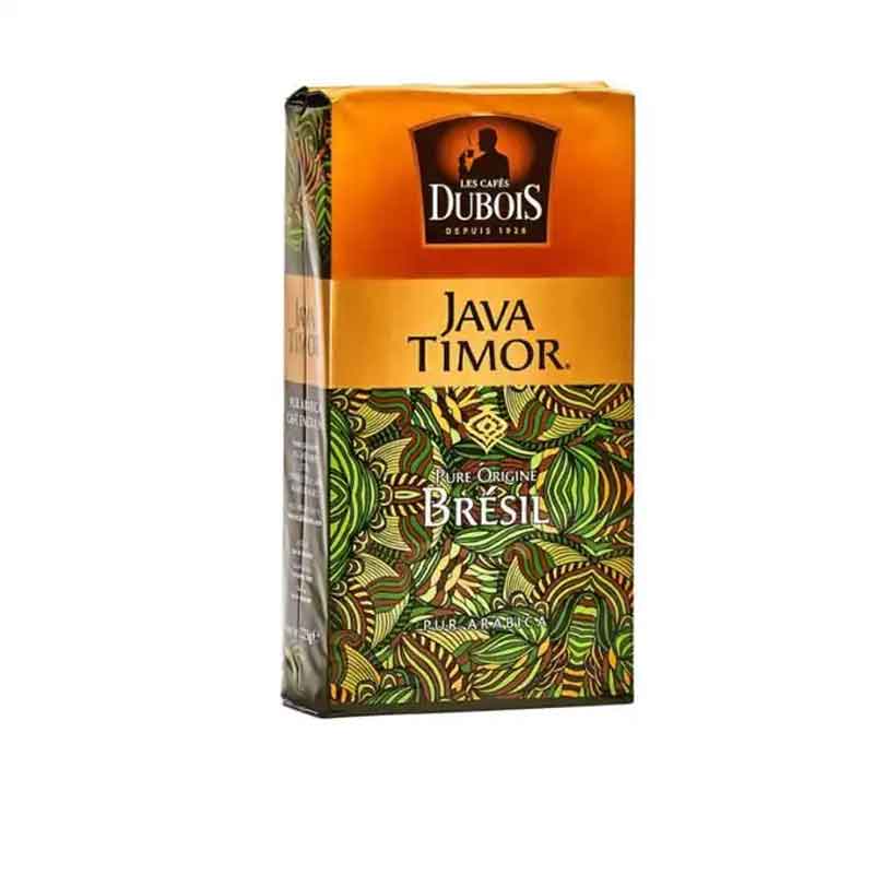 Les Cafés Dubois en Grains JAVA TIMOR PURE ORIGNE BRESIL 250g