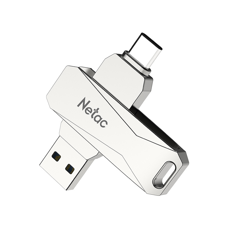 Clé USB 128Go à double interface Type-C + USB-3 NETAC U782C
