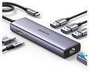 Ugreen HUB USB-C 6 en 1 Supporte PD (Power Delivery) 100W Recharge (15598)