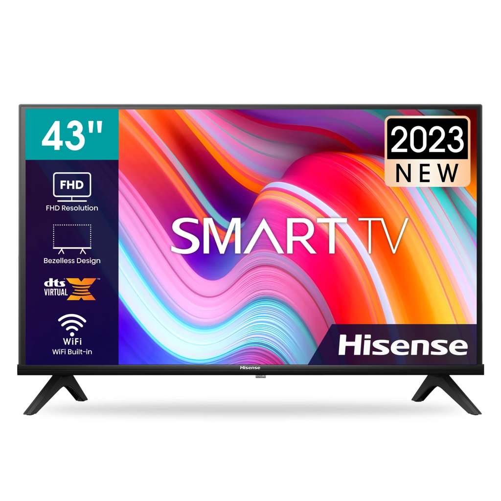 Téléviseur HISENSE 43" smart FHD + récepteur intégré (HIS43A4K)