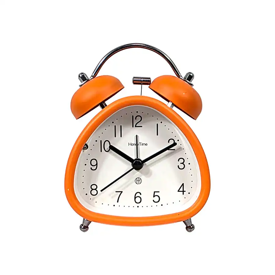 Pandiani Horloge Réveil de table vintage à double cloche