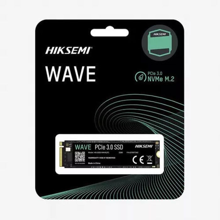 hiksemi Disque Dur interne SSD Wave(P) M.2 2280 PCIe 3.0 NVMe 512 Go