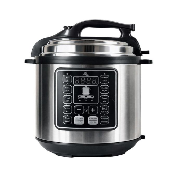 Luxus Autocuiseur Multicuiseur Électrique 6L – 1000W, 10 Programmes, Écran Digital, Minuterie 24h