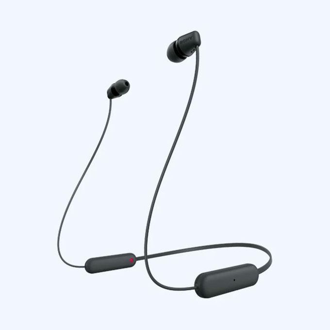 Sony Ecouteurs WI-C100 intra-auriculaires Bluetooth Noir