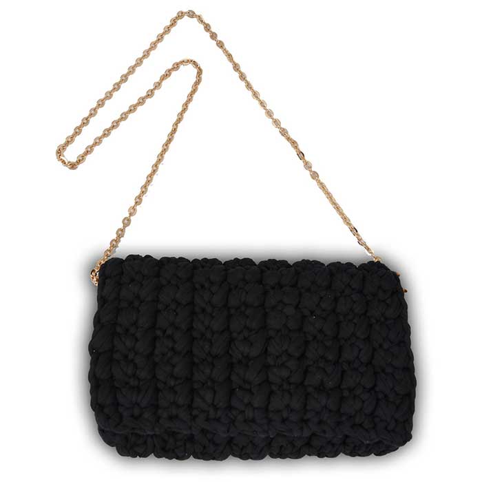 Sac Handys Nova Noir – Sac Artisanal Fait Main Moderne