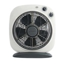 Ventilateur Box Fan 40W – Modèle Portable 3 Vitesses avec Minuterie
