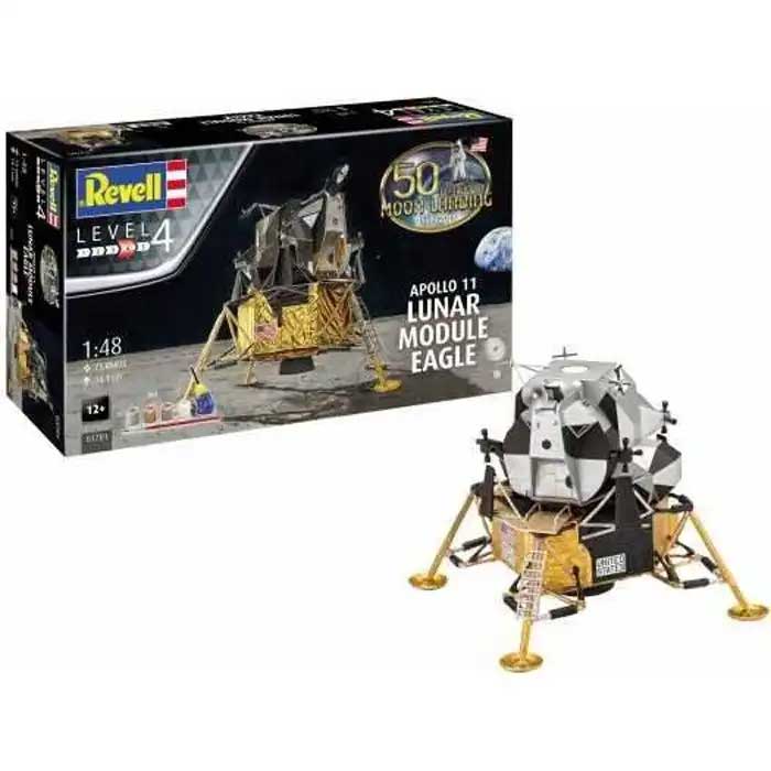 Maquette Module Lunaire Apollo 11 "Eagle" Revell 1:48 (75 Pièces)