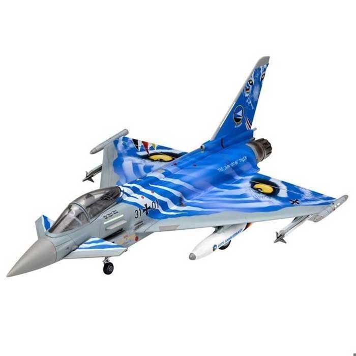 Maquette Avion Eurofighter Typhoon "Bavarian Tiger 2021" Revell 1:72 (85 Pièces)