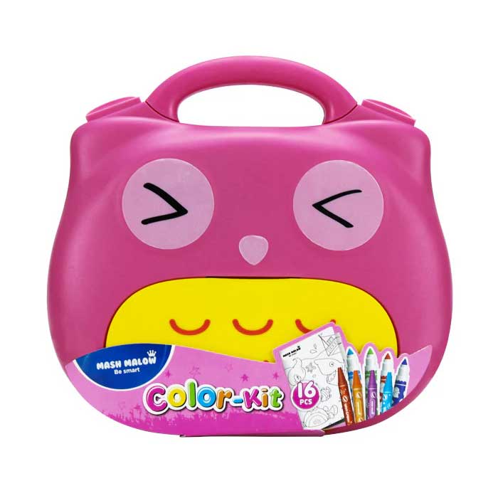 Set de Coloriage Junior Kit Mash'Malow Busquets 16 Pcs Rose