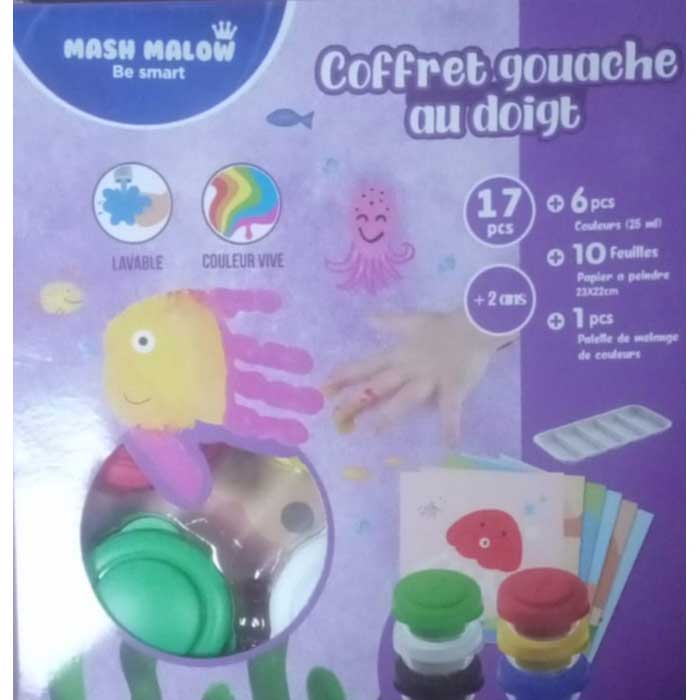 Set de Coloriage Mermaid Post Gift Box Busquets 17 Pcs