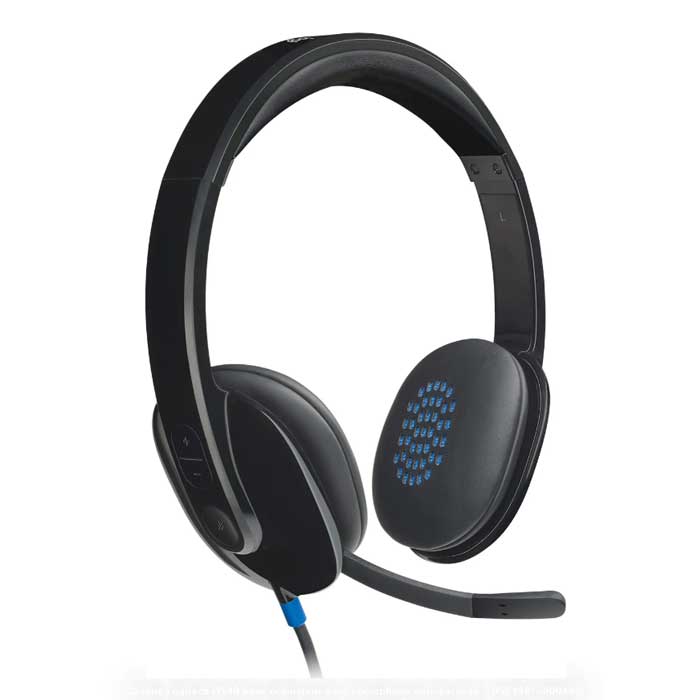 Casque USB Logitech H540 avec microphone antibruit – Noir