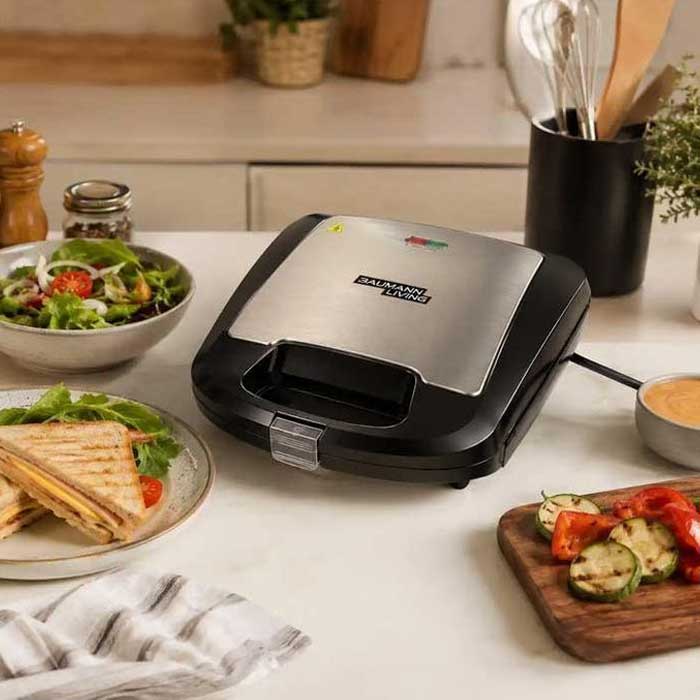 Machine à sandwich Baumann Living JK-101M 1200W – Grill Panini