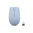 Souris sans fil Lenovo 300 Compact 1000 DPI – Bleu Givre