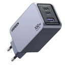 Chargeur rapide UGREEN Nexode Pro 100W GaN 3 ports avec câble USB-C 1,5 m