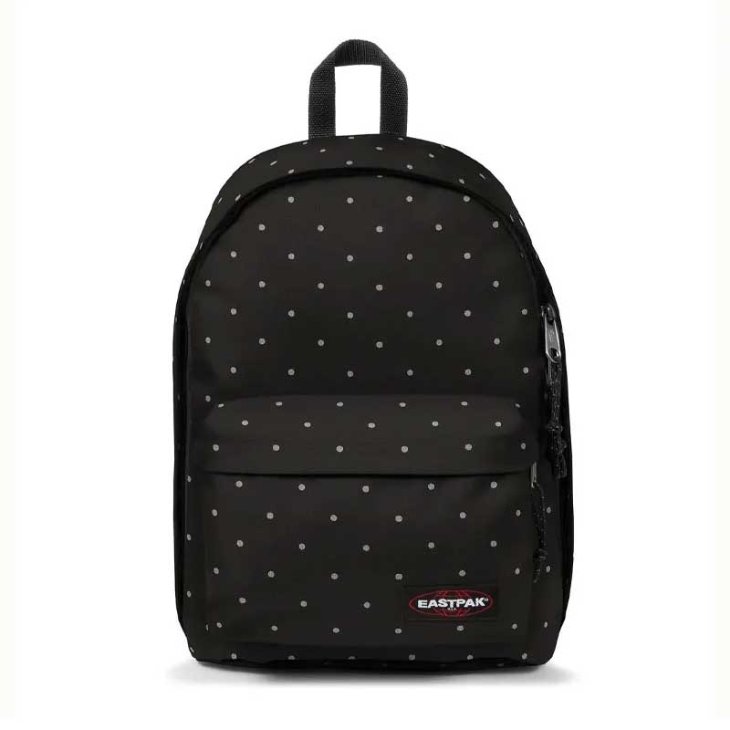 Sac à dos Eastpak Out of Office Dots Black Silver 27 L